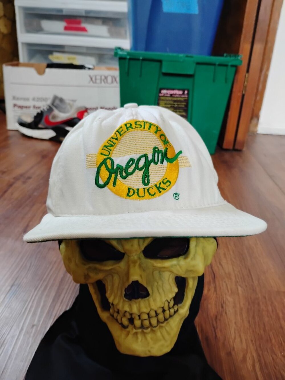 Vintage The Game Oregon Ducks Circle Logo Snap Hat Cap